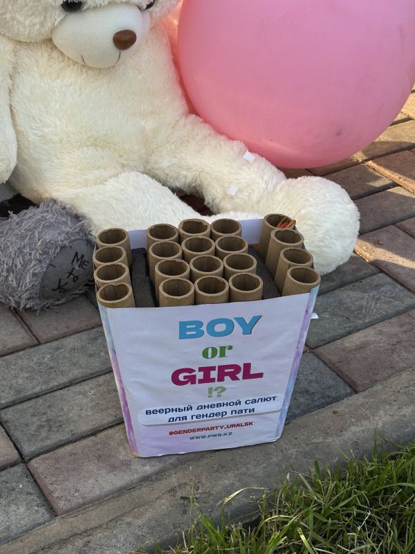 Дневной Веерный Гендер Пати 20 залпов Joker Fireworks артикул  