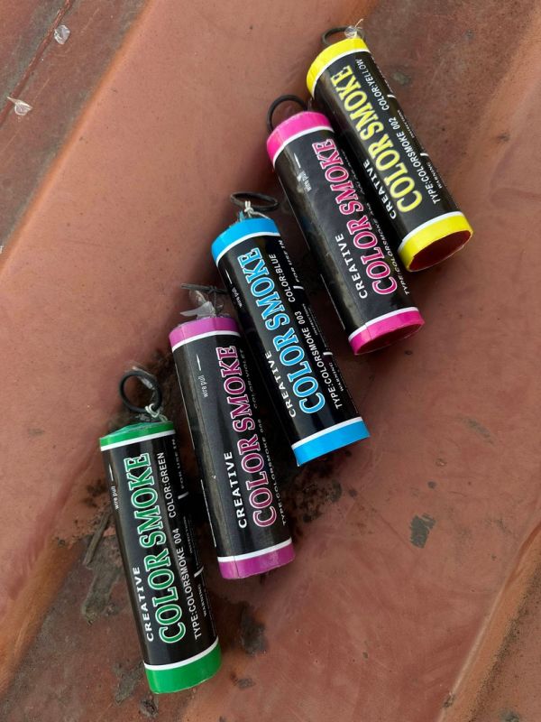 COLOR SMOKE ЧЕКА 5 цветов 45 сек  артикул  