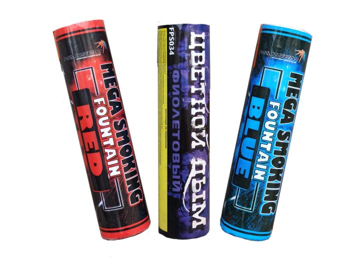 Дымовая завеса Mega Smoking 60 sec Favorite Pyro Group артикул MA0514 